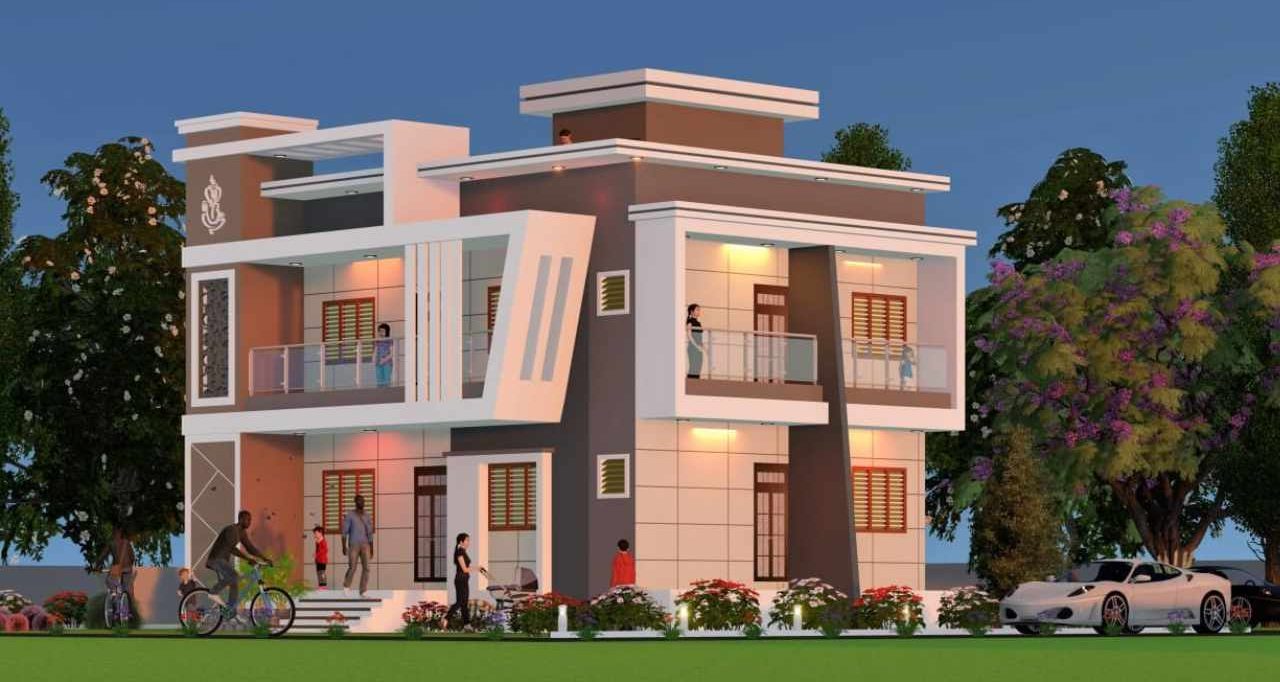 duplex house design