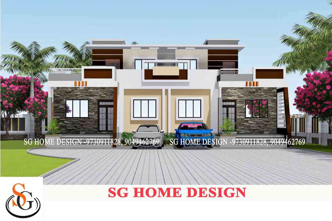 Sg Home design , 2200 sq.ft.